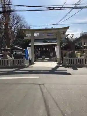 下谷神社の鳥居