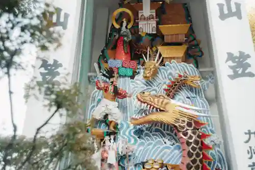 櫛田神社の動物