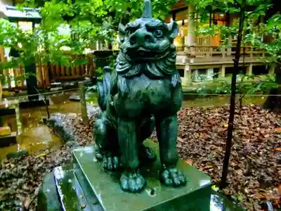 駒木諏訪神社の狛犬