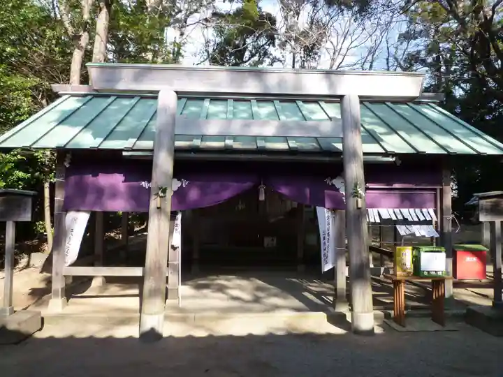 河邊七種神社の本殿・本堂