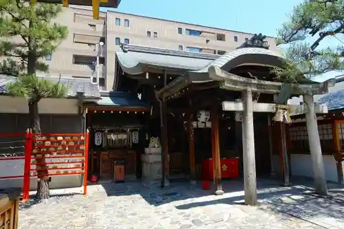 京都ゑびす神社の本殿