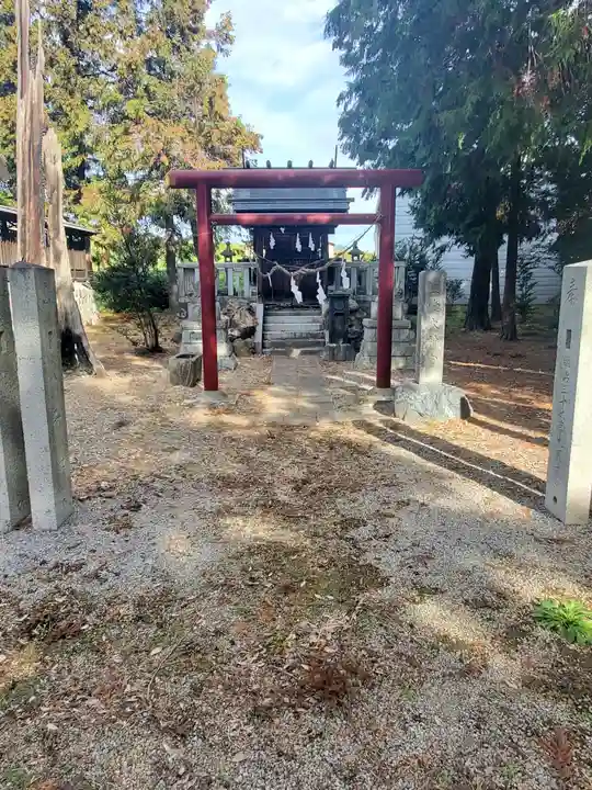 御厨神社(福富町)の鳥居