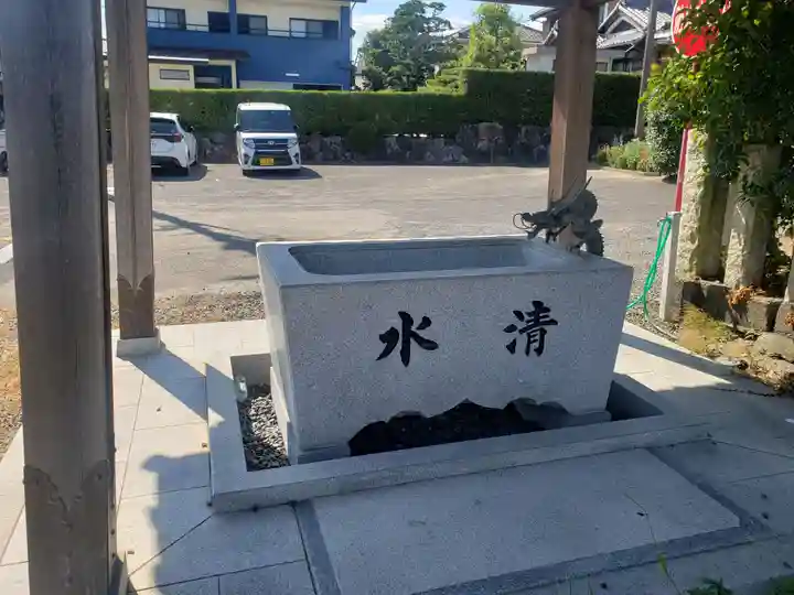 今尾秋葉神社の手水舎
