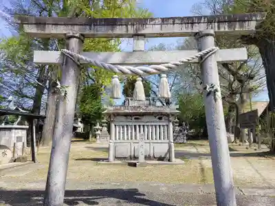 八劔社（島宮）の鳥居