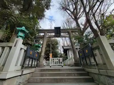 鳥越神社の鳥居