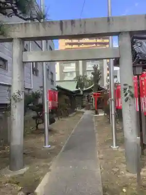 松山神社の鳥居