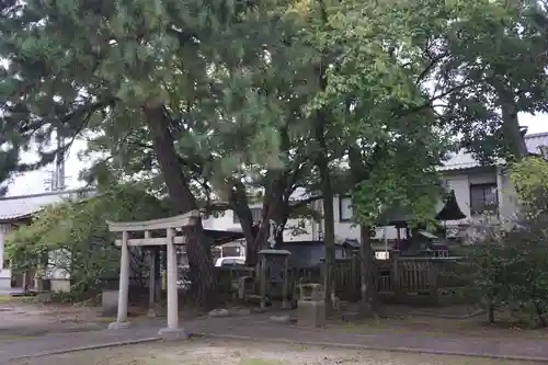 白潟天満宮の鳥居