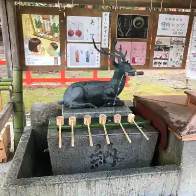 大原野神社の手水舎