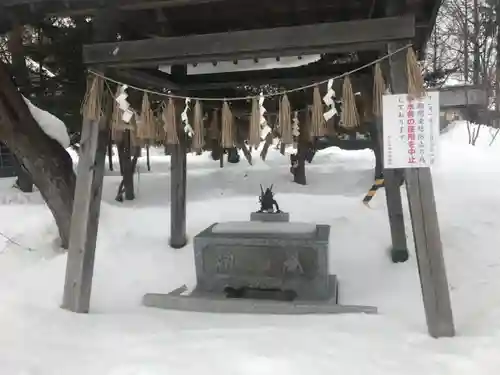 錦山天満宮の手水