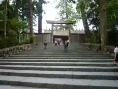 伊勢神宮内宮（皇大神宮）の鳥居