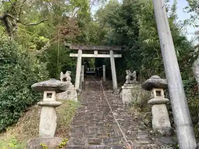 素鵞神社の鳥居