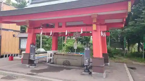 樽前山神社の手水