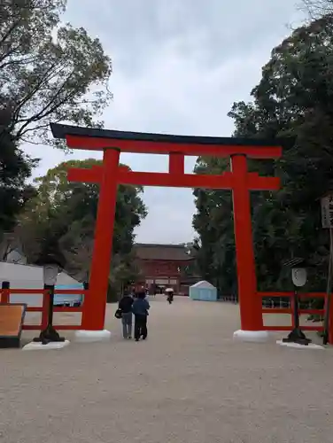 賀茂御祖神社（下鴨神社）の鳥居