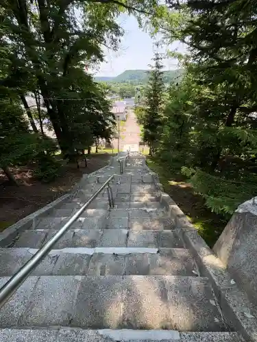 陸別神社の景色