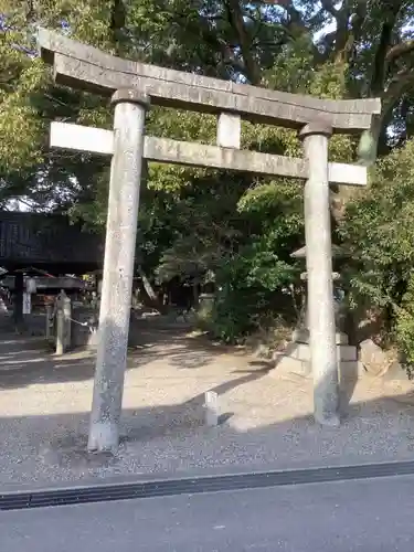 清洲山王宮　日吉神社の鳥居