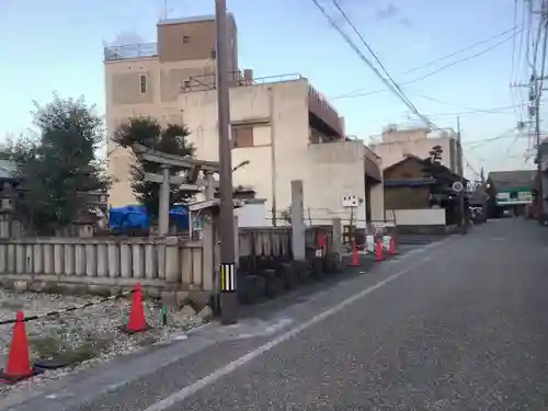 安良町秋葉神社の鳥居