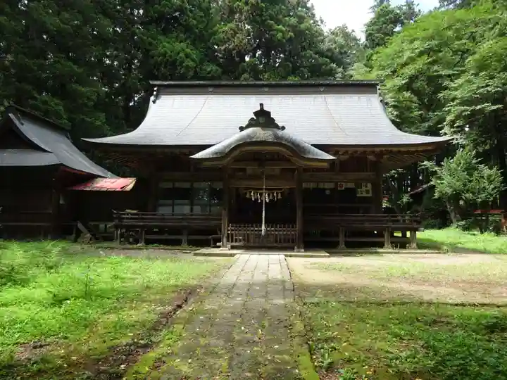 都々古別神社(馬場)の本殿・本堂