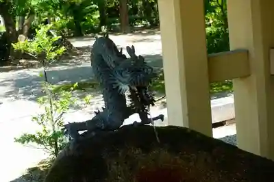 安城神社の手水舎