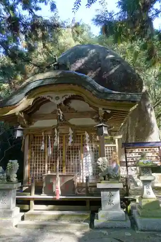 磐船神社の本殿