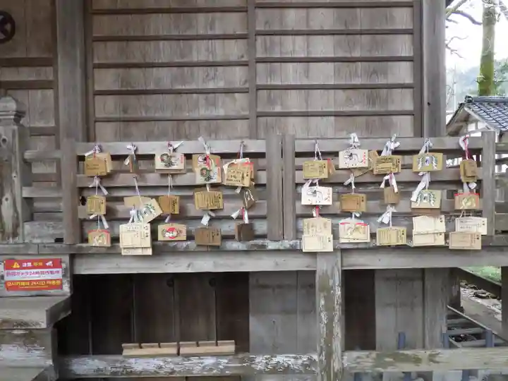 三朝神社の絵馬