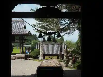 勘代寺の山門・神門