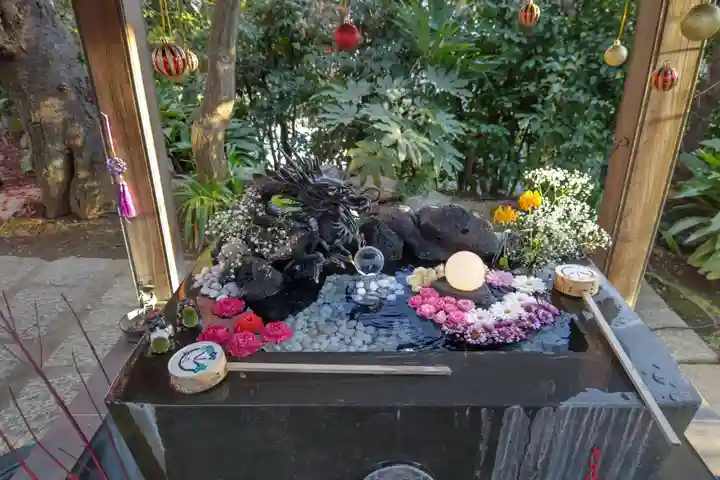 法輪寺の手水舎