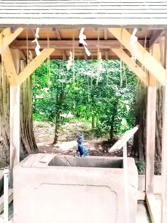 宮原八幡宮の手水舎