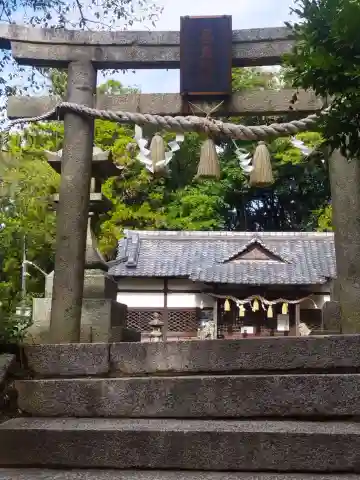打上神社の鳥居