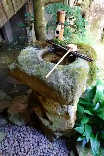 柳谷観音　楊谷寺の手水舎