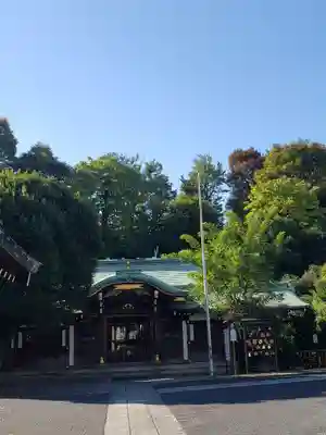 白金氷川神社の本殿・本堂