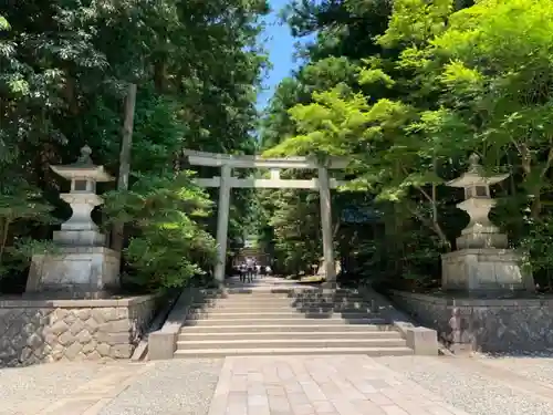 彌彦神社の鳥居