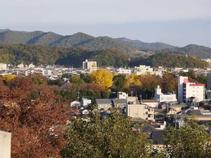 足利織姫神社の景色