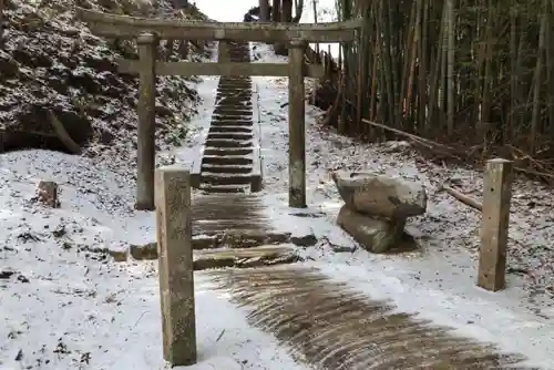 季田神社の鳥居