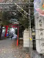花園神社の鳥居