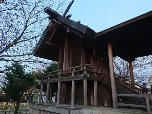 西神明社の本殿・本堂
