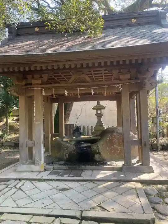 大原八幡宮の手水舎