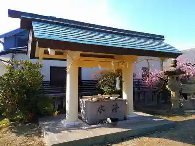 高野宮社の手水舎