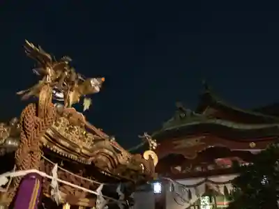 東神奈川熊野神社のお祭り