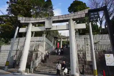 宮地嶽神社の鳥居