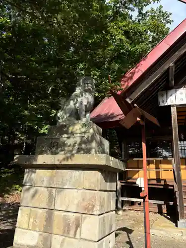 生田原神社の狛犬