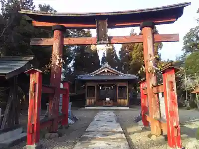 青柳神社の鳥居