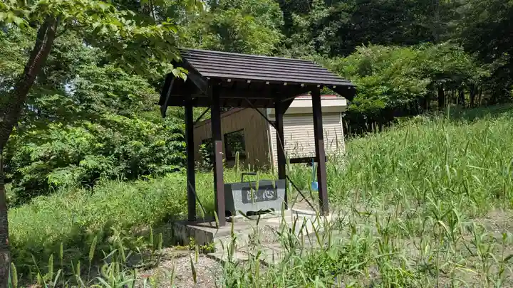 忠類神社の手水舎