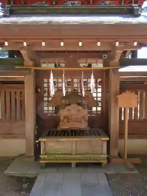 山名八幡宮の狛犬