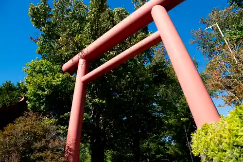 上富良野神社の鳥居