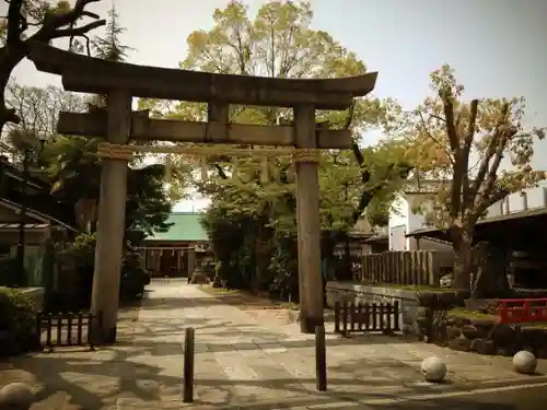 八劔神社の鳥居