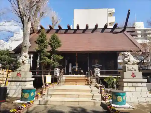 高円寺氷川神社の本殿・本堂