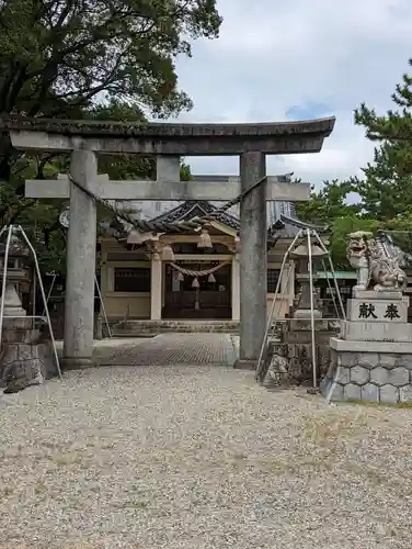 大濱熊野大神社の鳥居