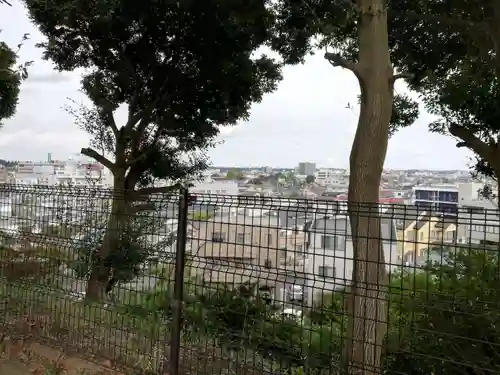 常陸第三宮　吉田神社の景色