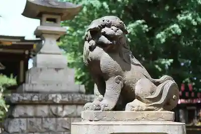 諏訪神社の狛犬
