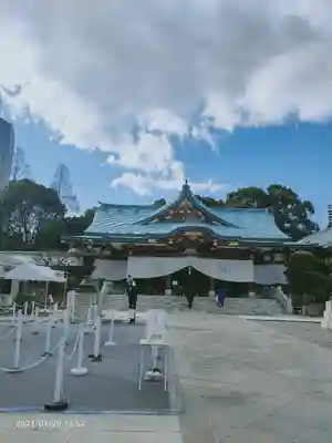日枝神社の本殿・本堂